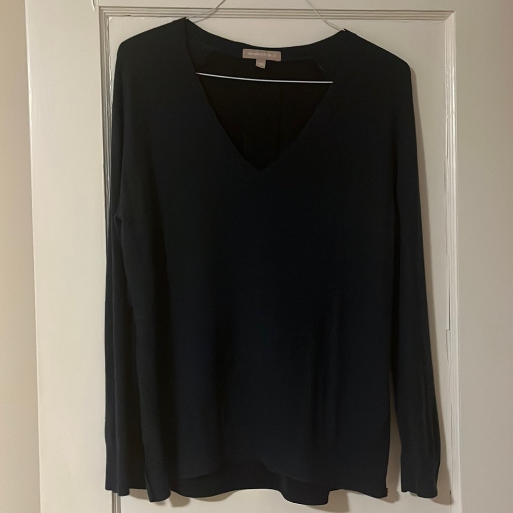 Banana republic navy blue sweater